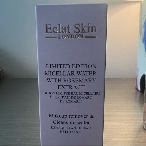 NIB Eclat Skin London Limited Edition Micellar Water with Rosemary Extract 100mL - Picture 4 of 5